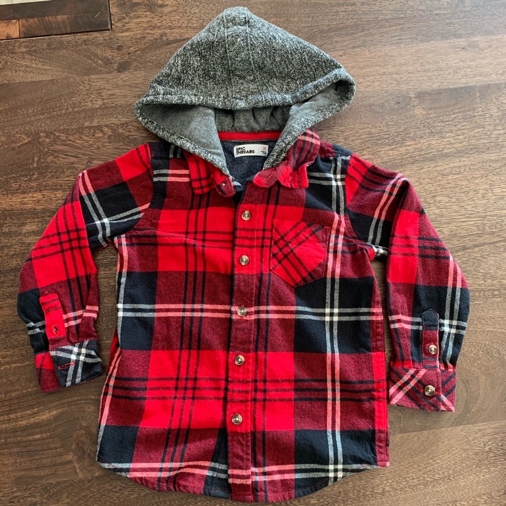 Epic Threads Plaid Shirt Toddler